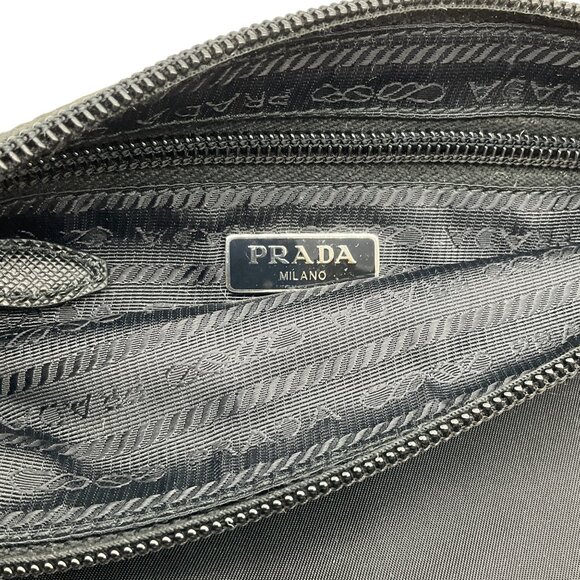 Prada Tessuto Nylon Pouch Wristlet - Picture 5 of 7